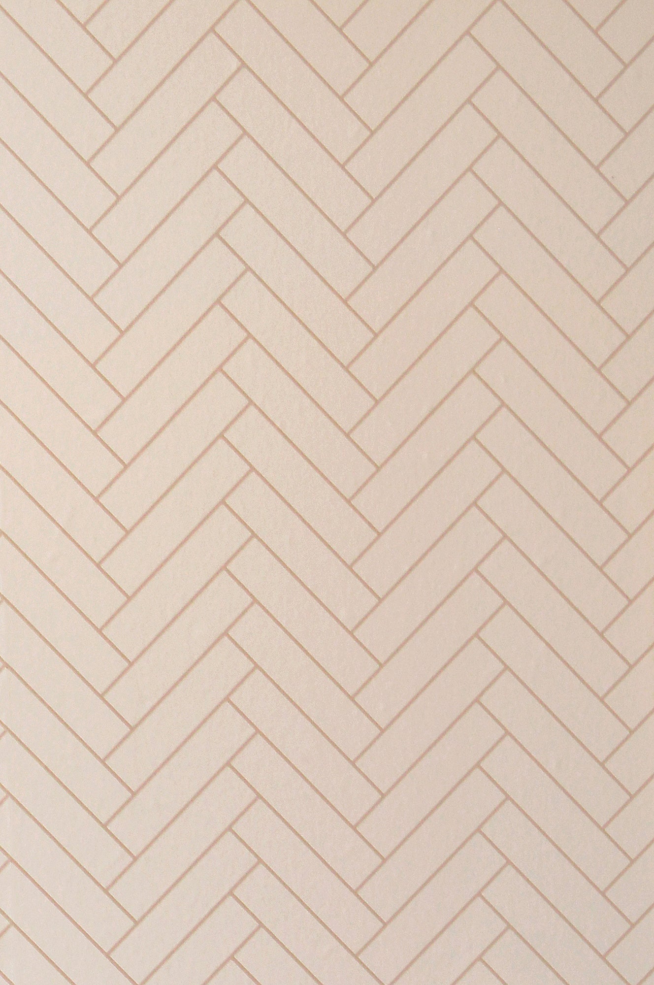 Herringbone Sandy Beige Wallpaper - Majvillan