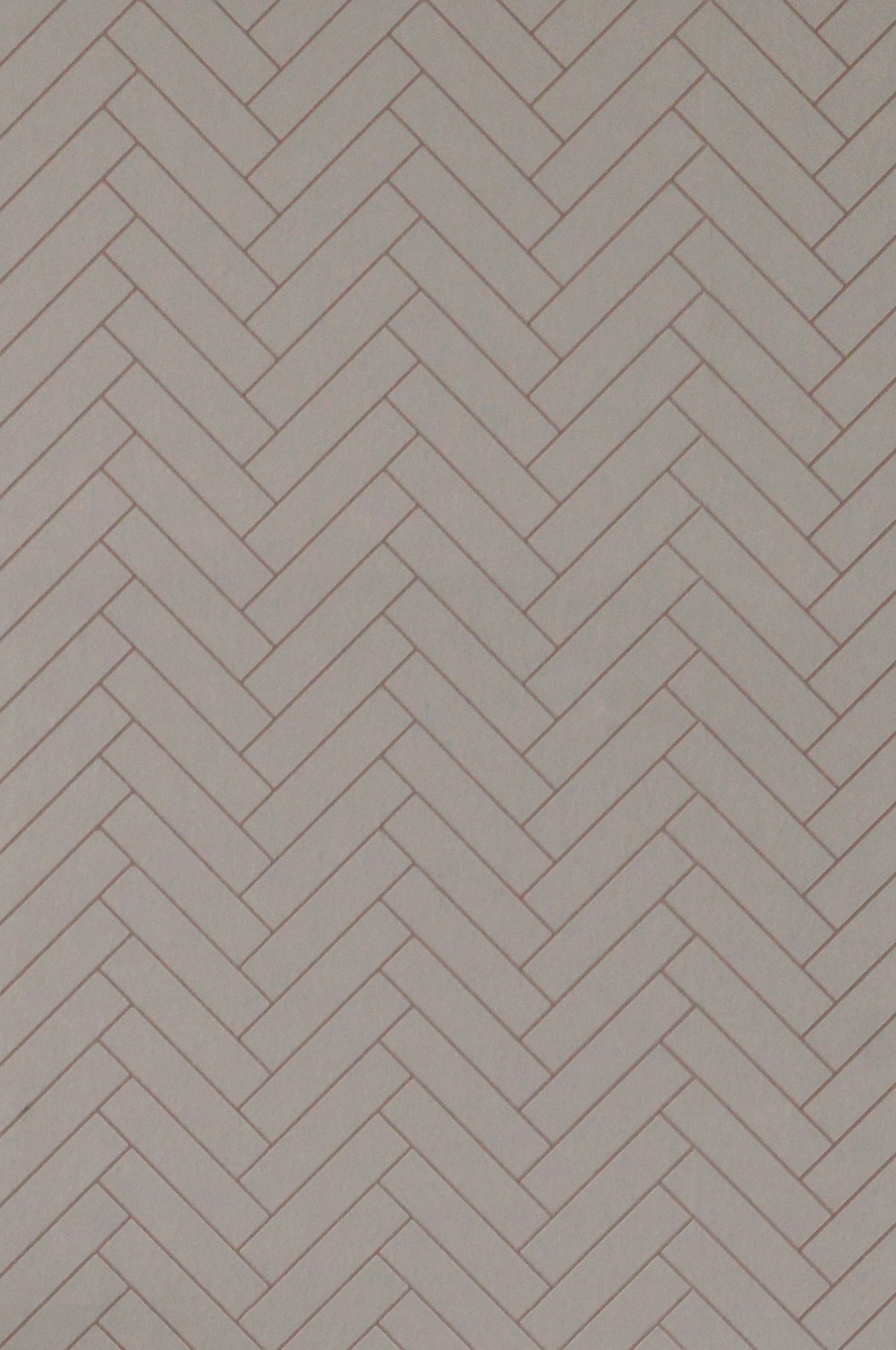 Herringbone Greige Blue Wallpaper - Majvillan