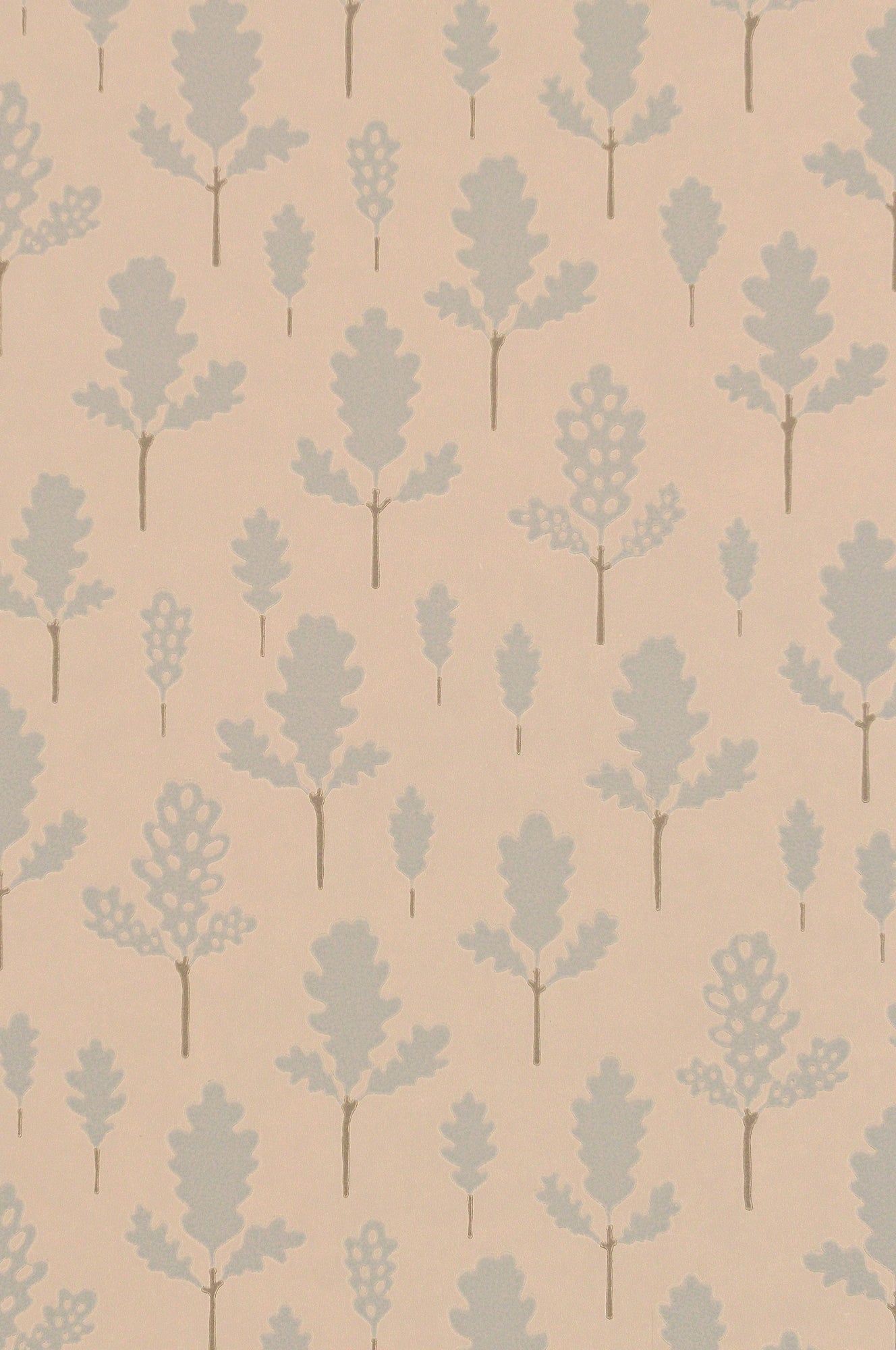 Oak Nature Beige Wallpaper - Majvillan