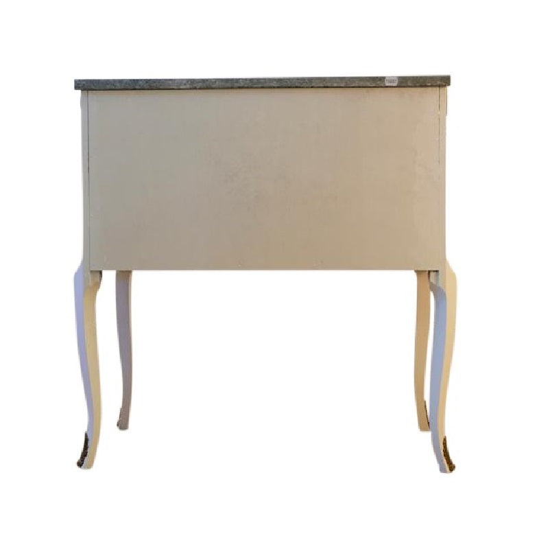 (716) Gustavian Style Commode with Floral Blue Design