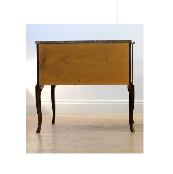 (705) Gustavian Style Commode with Gold Christian Lacroix Design
