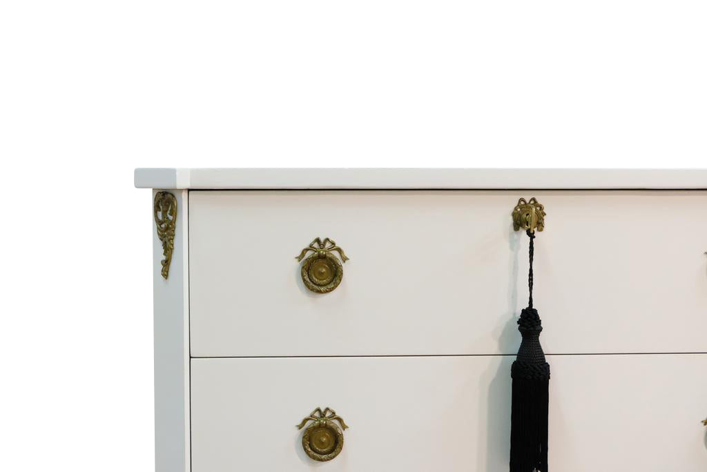 (745) Classic Gustavian Louis XV Style Chest (Single)