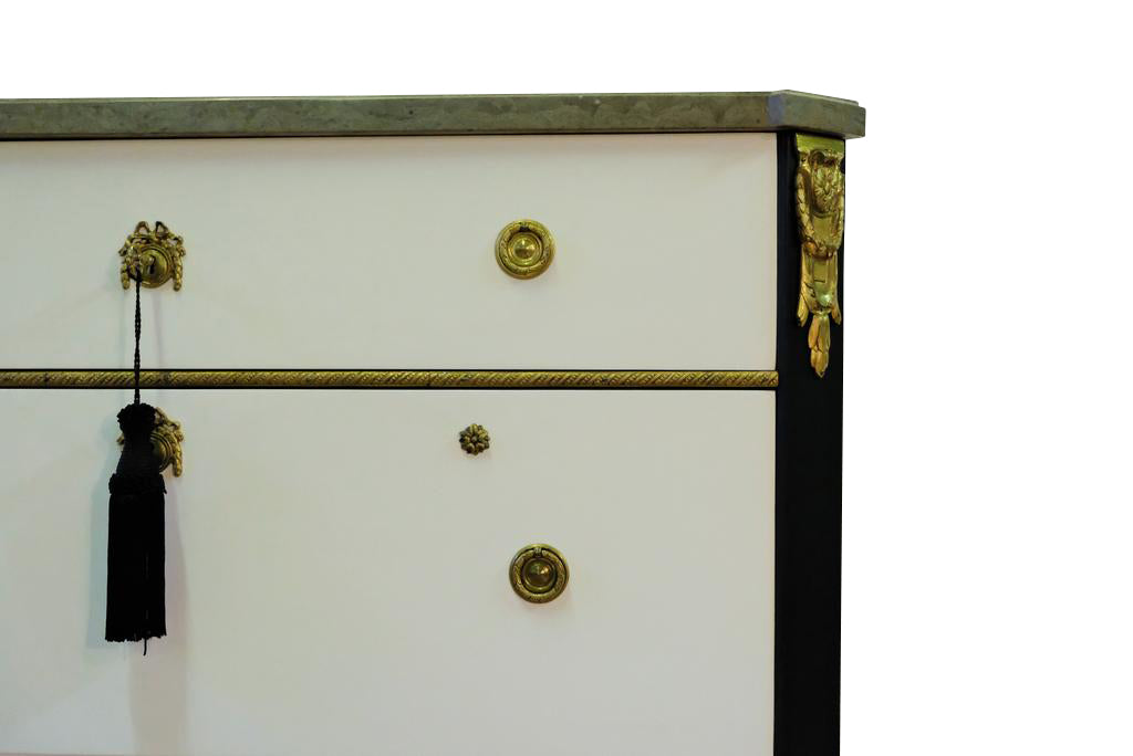 Coco Chanel Gustavian Louis XVI Style Chest