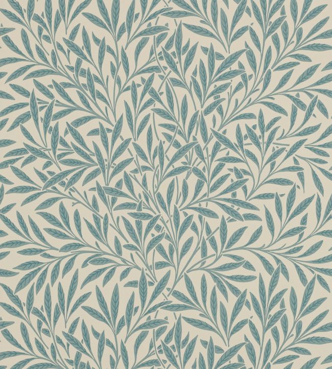 Willow Wallpaper - Teal