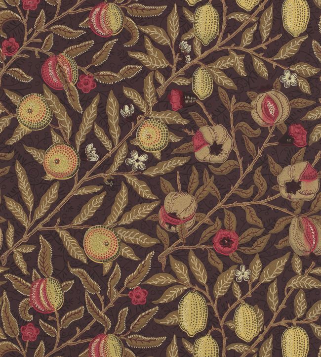 Fruit Wallpaper - Brown