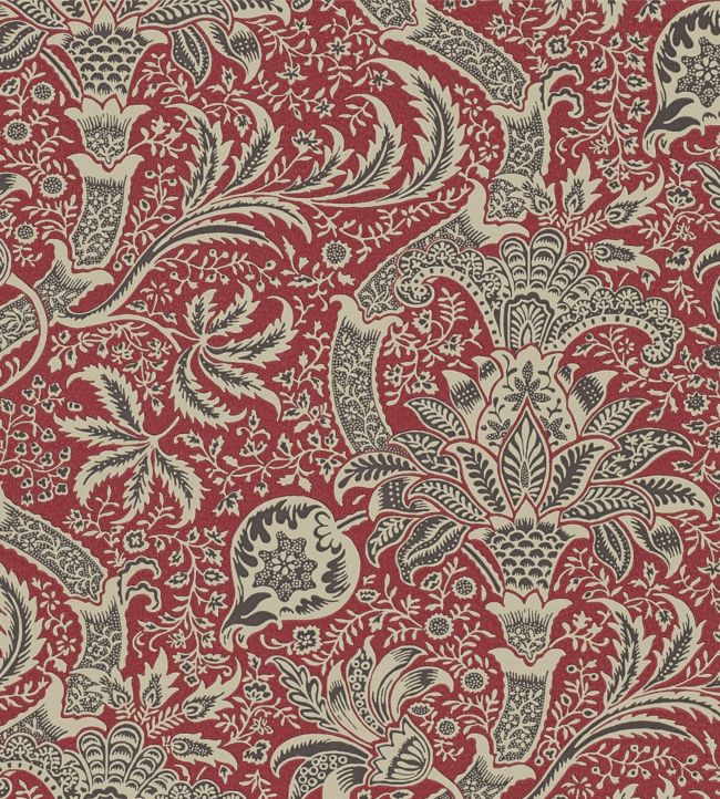 Indian Wallpaper - Red