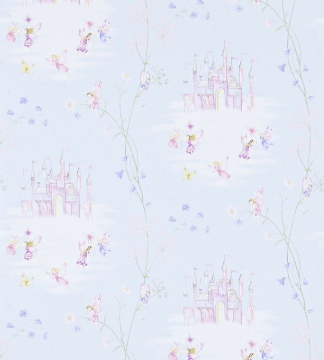 Fairy Castle Wallpaper - Blue