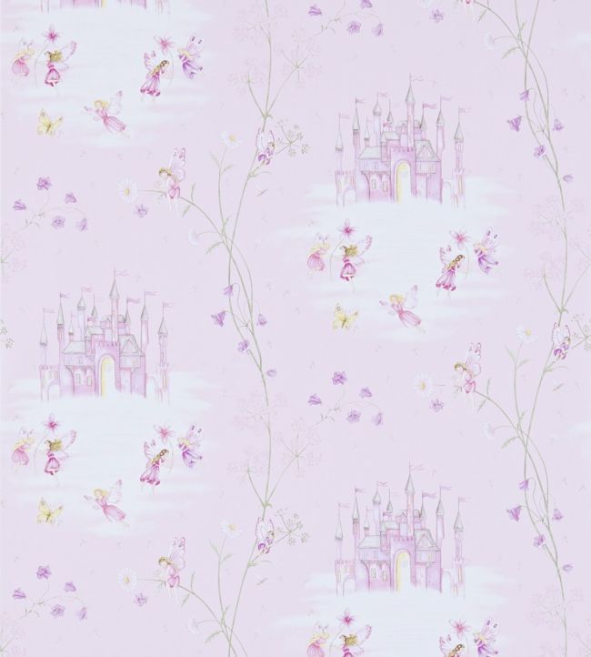 Fairy Castle Wallpaper - Purple