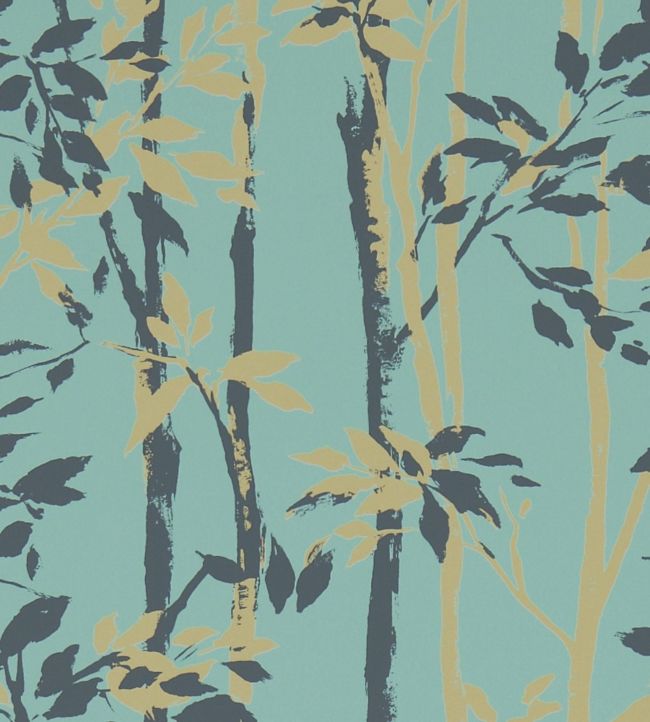 Beechgrove Wallpaper - Blue