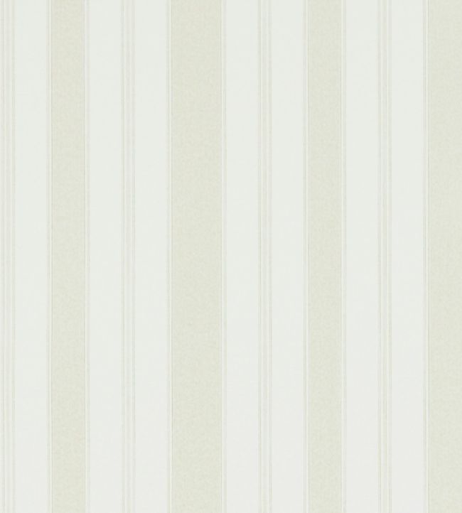Cecile Stripe Wallpaper - White