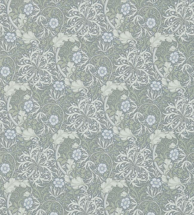 Morris Seaweed Wallpaper - Gray