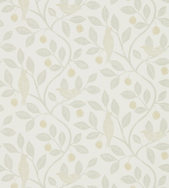 Damson Tree Wallpaper - Cream