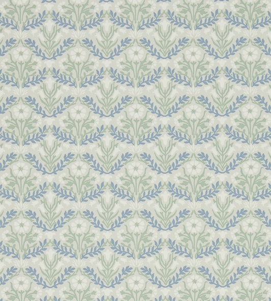 Morris Bellflowers Wallpaper - Blue