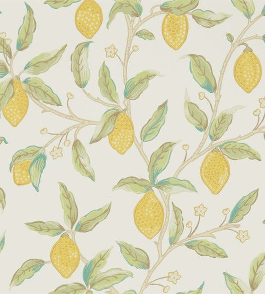 Lemon Tree Wallpaper - Cream