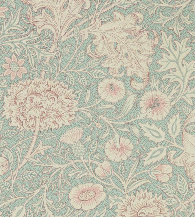 Double Bough Wallpaper - Teal