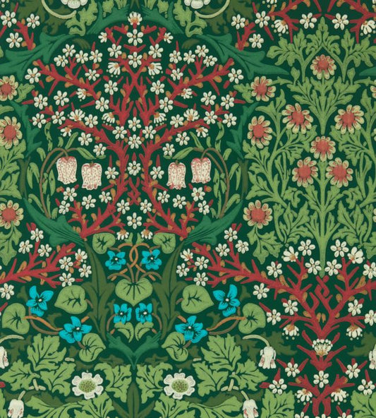 Blackthorn Wallpaper - Green