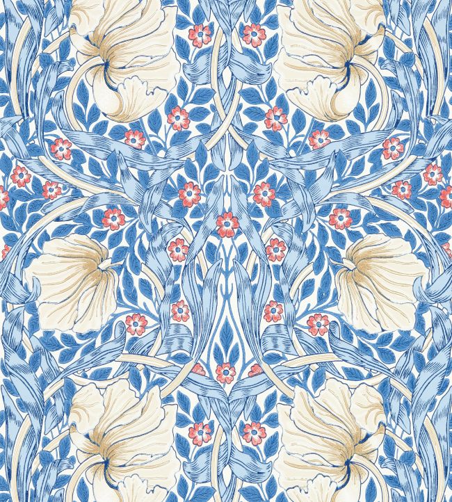 Pimpernel Wallpaper - Blue