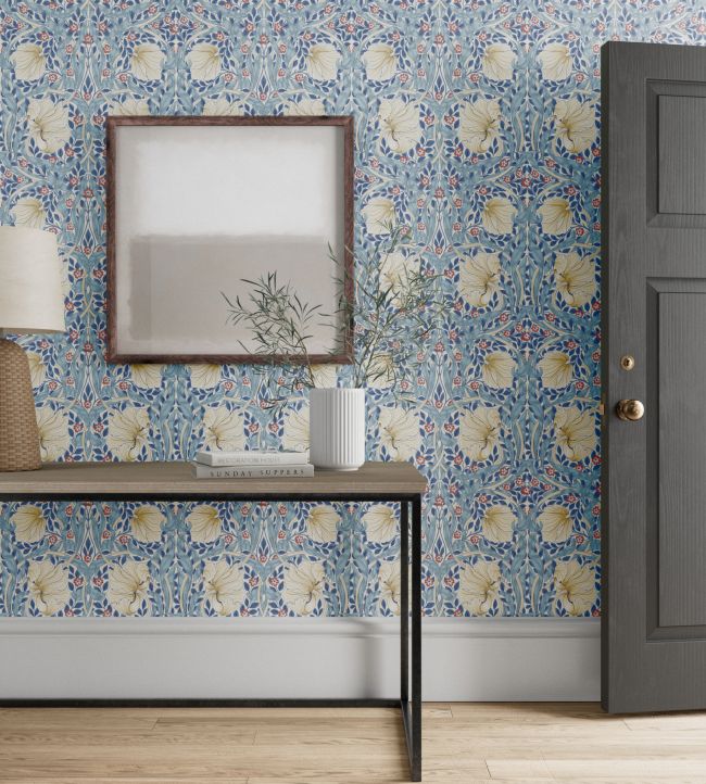 Pimpernel Room Wallpaper - Blue