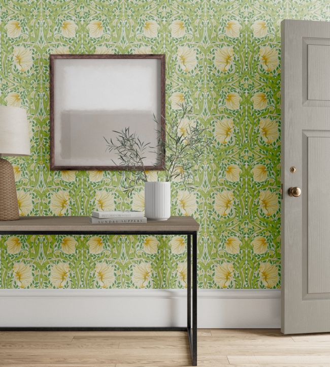 Pimpernel Room Wallpaper - Green
