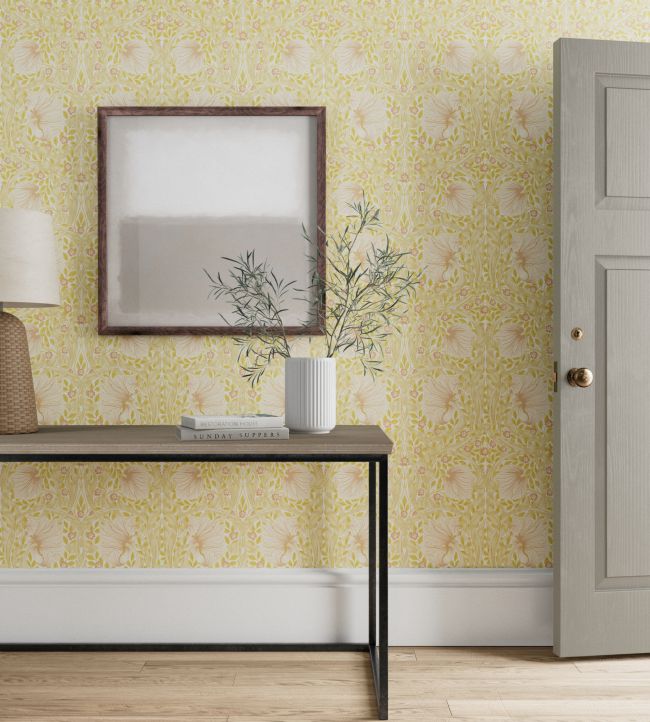Pimpernel Room Wallpaper - Yellow