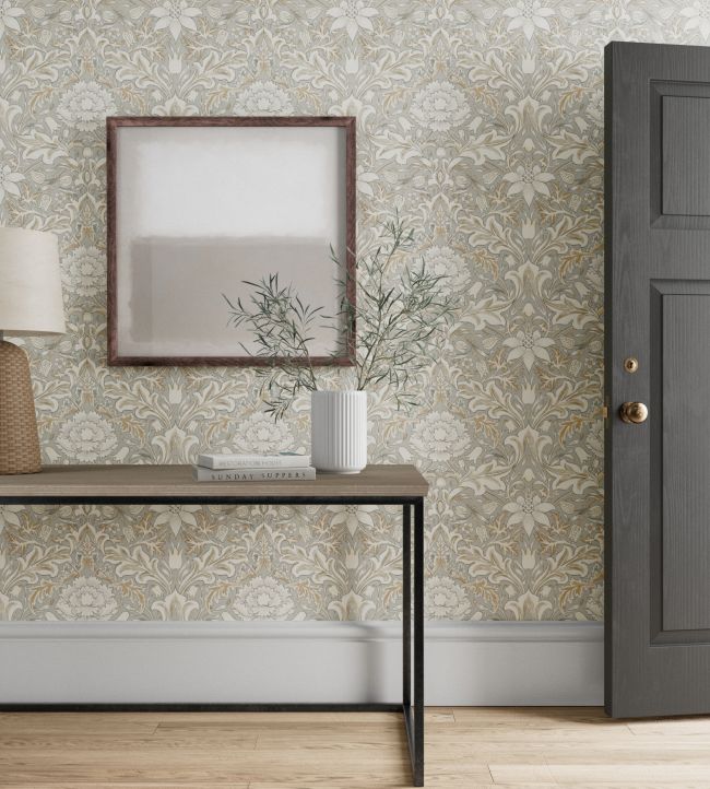 Simply Severn Room Wallpaper - Gray