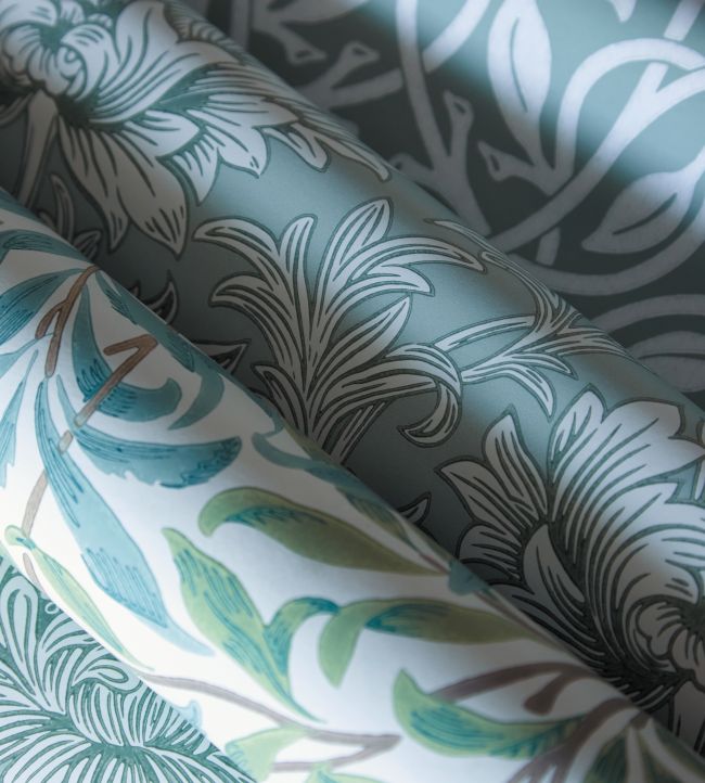 Willow Boughs Room Wallpaper 2 - Blue
