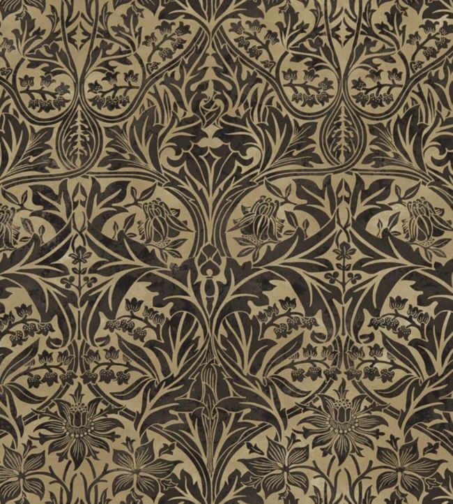Bluebell Fabric - Brown