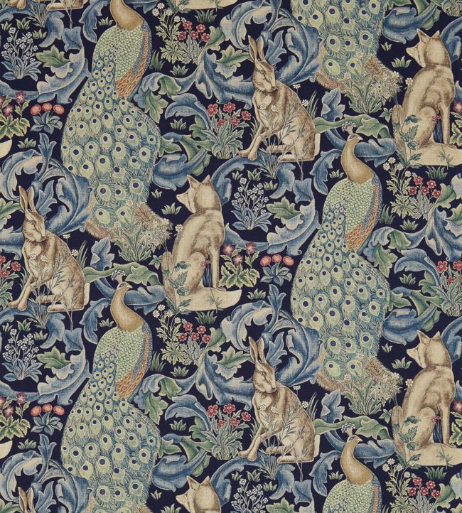 Forest Fabric - Blue