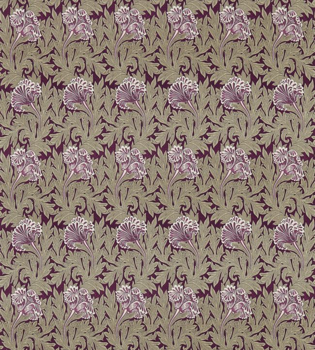 Tulip Fabric - Purple