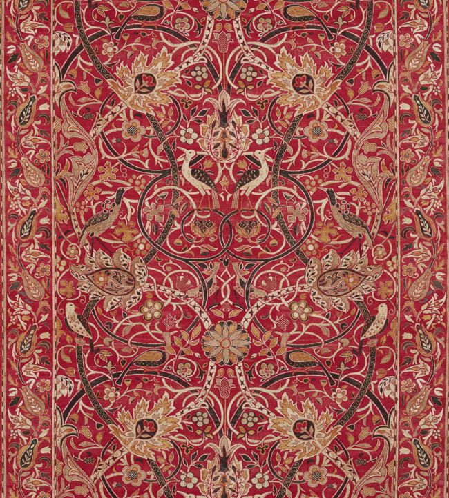 Bullerswood Fabric - Red