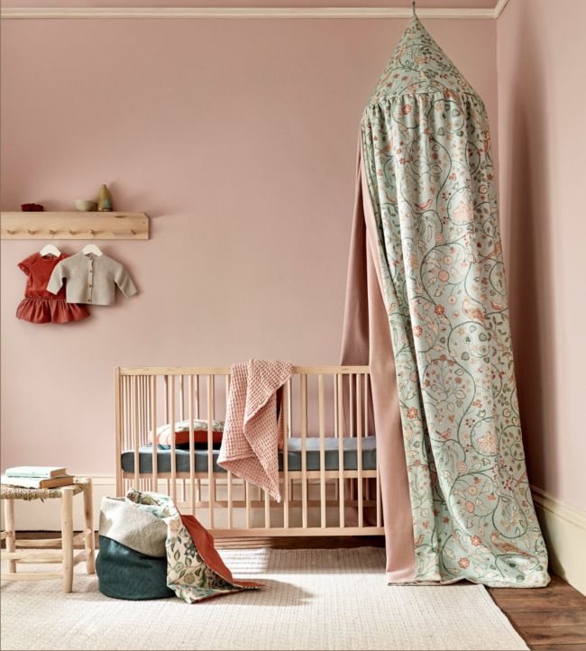 Newill Nursery Room Fabric - Teal