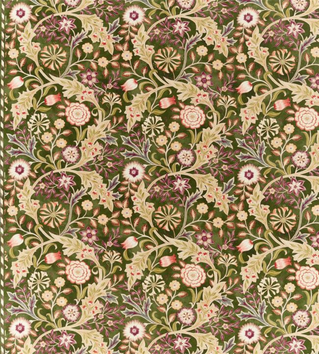 Wilhelmina Fabric - Green