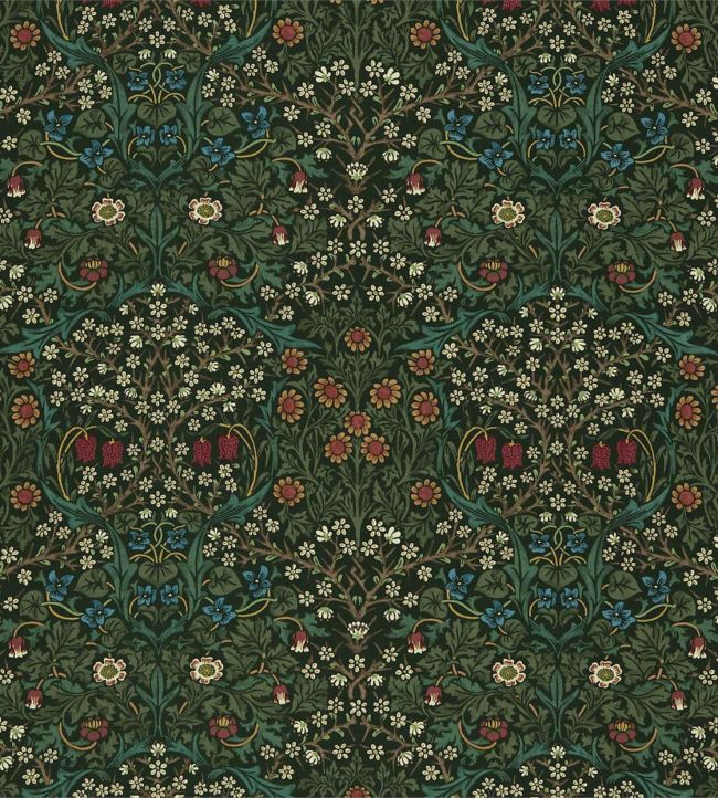 Blackthorn Fabric - Green