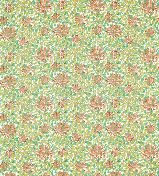 Honeysuckle Fabric - Green