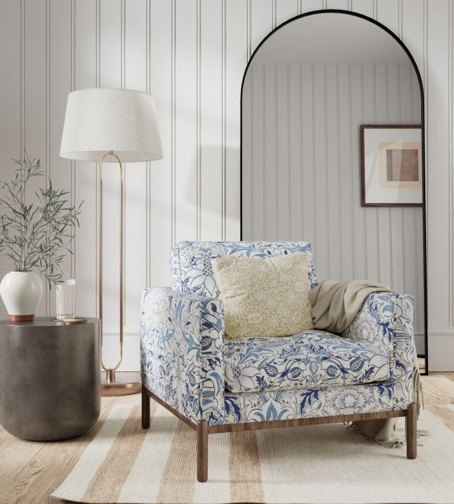 Simply Severn Room Fabric - Blue