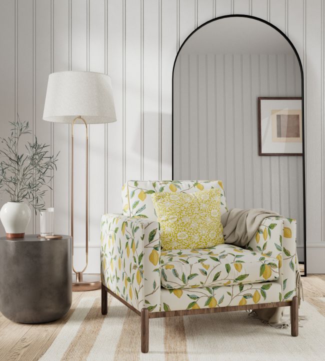Lemon Tree Room Fabric 2 - Green