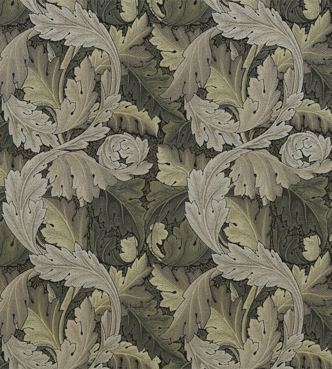 Acanthus Tapestry Fabric - Green