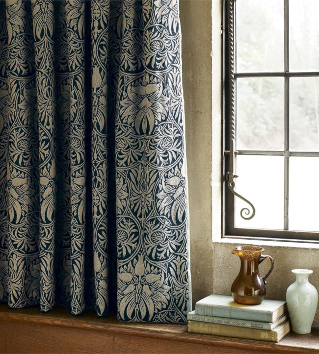 Crown Imperial Room Fabric - Blue