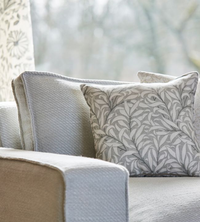 Pure Berwick Weave Room Fabric - White
