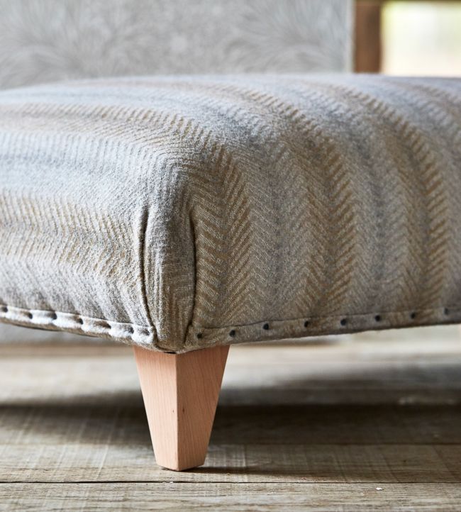 Pure Hekla Wool Room Fabric - Gray