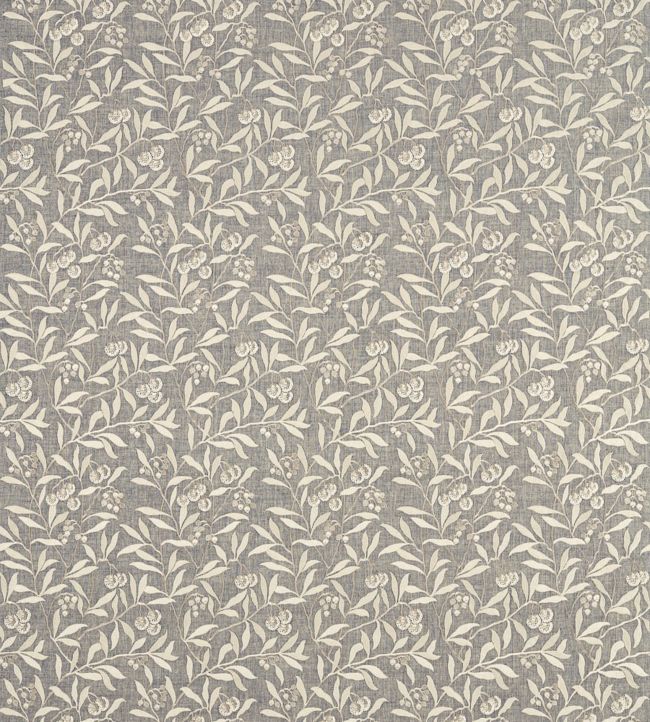Pure Arbutus Embroidery Fabric - Gray