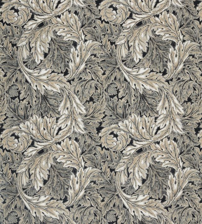 Pure Acanthus Weave Fabric - Gray