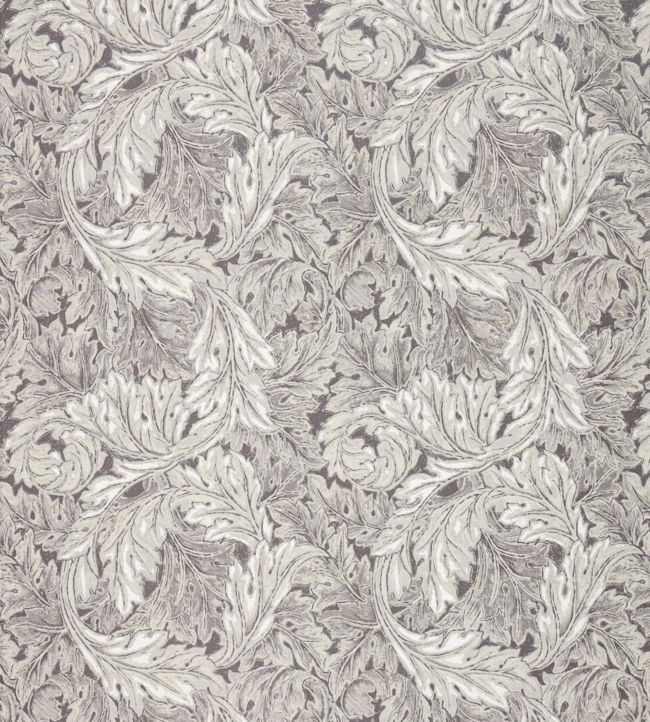 Pure Acanthus Weave Fabric - Silver