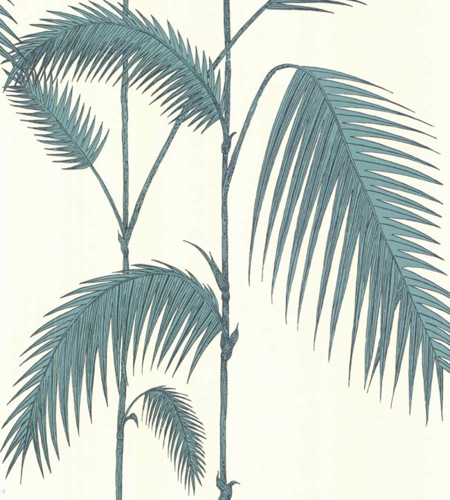 Palm Leaves Wallpaper - Blue  - Cole & Son