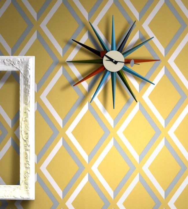Pompeian Room Wallpaper - Gold
