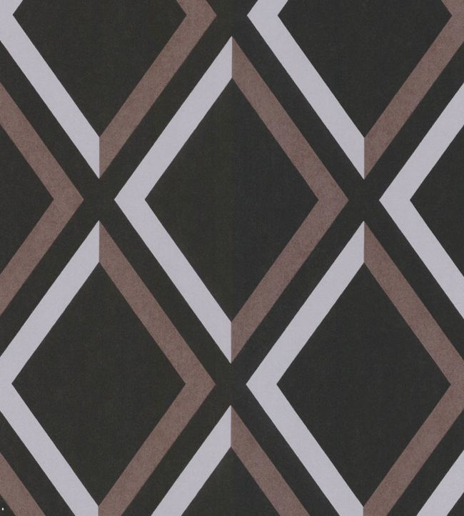 Pompeian Wallpaper - Black 