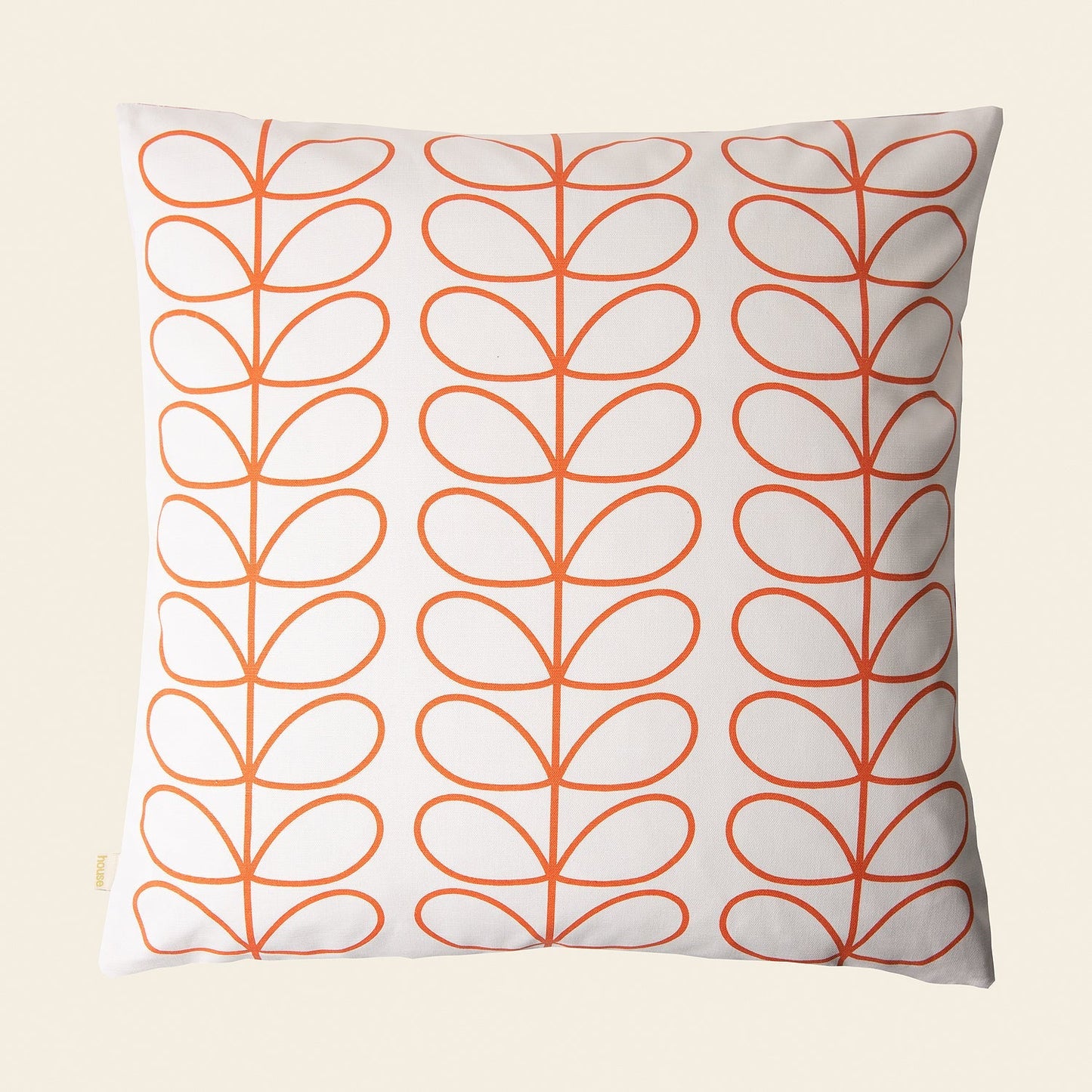 Small Linear Stem Back Cushion Persimmon