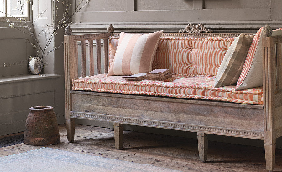 Eston Rose Quartz Fabric - Romo - Kemble