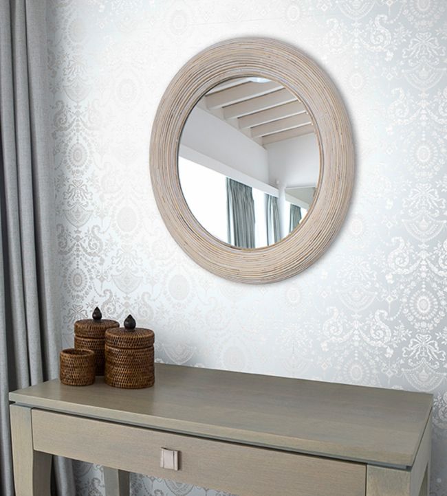 Woolverston Wallpaper - Silver  - Cole & Son