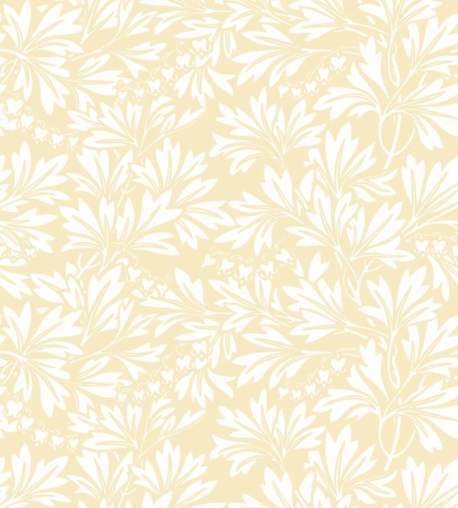 Dialytra Wallpaper - Yellow - Cole & Son